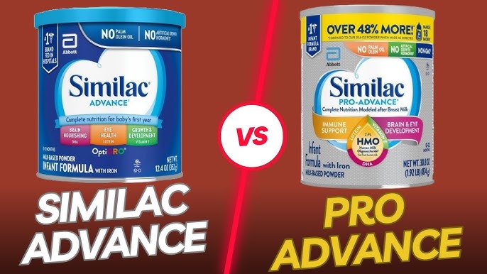 Similac Advance VS Pro Advance